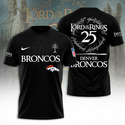 Denver Broncos x The Lord of The Rings 25 Years 3D Apparel – TANTN19562