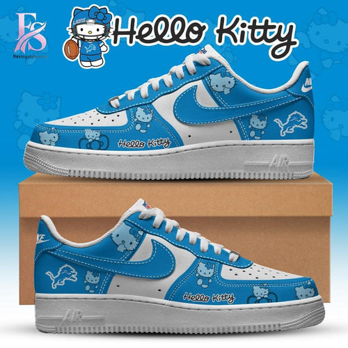 Detroit Lions 2026 Hello Kitty Nike Air Force 1