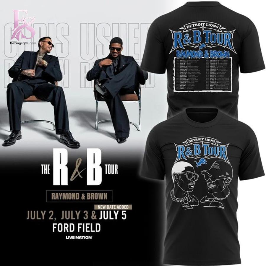 Detroit Lions R&B Tour Shirt