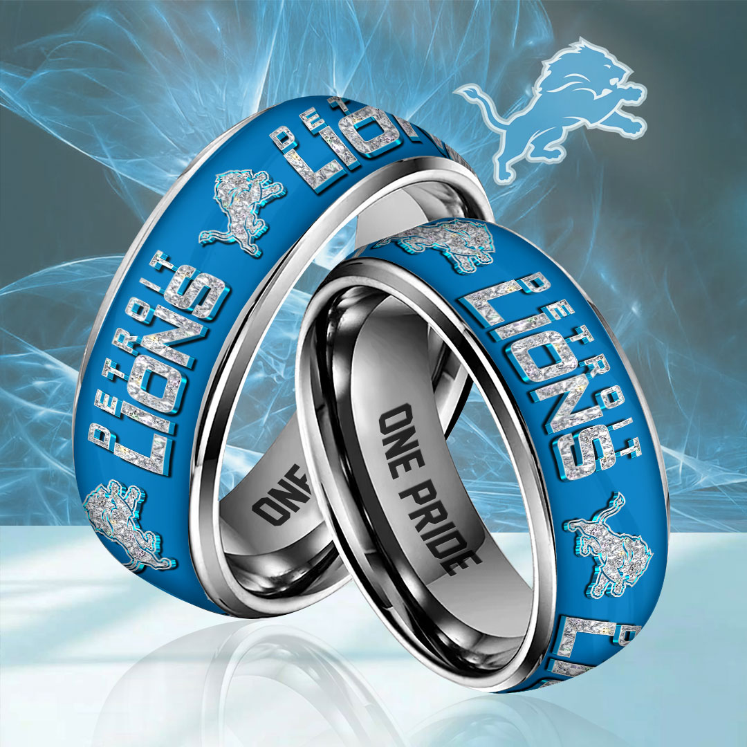 Detroit Lions Custom Alloy Ring – HOATT12724