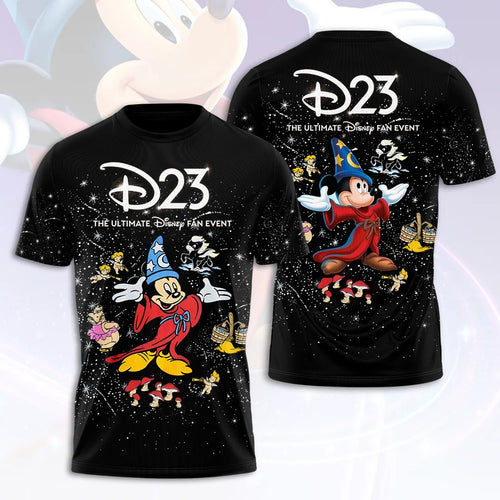 Disney D23 2026 3D Apparel – HOATT20476