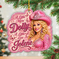 Dolly Parton Custom Shape 2-side Printed Acrylic Ornament – HOATT20812