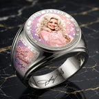 Dolly Parton 3D Engraved Ring – HOATT20787