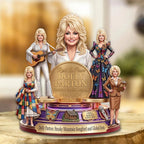 Dolly Parton Custom Shape Acrylic Plaque – TMTHU8875