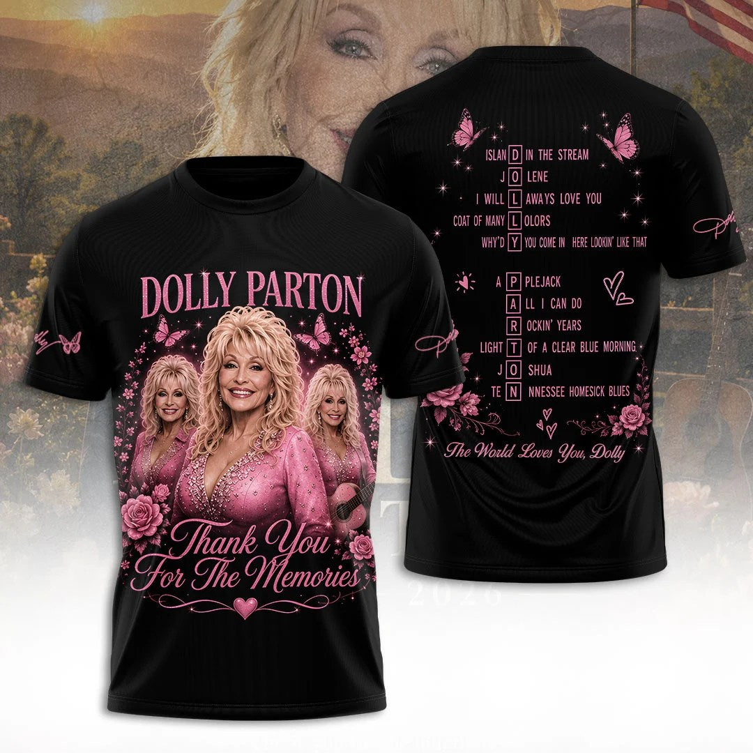 Dolly Parton 3D Apparel – TANTN25227