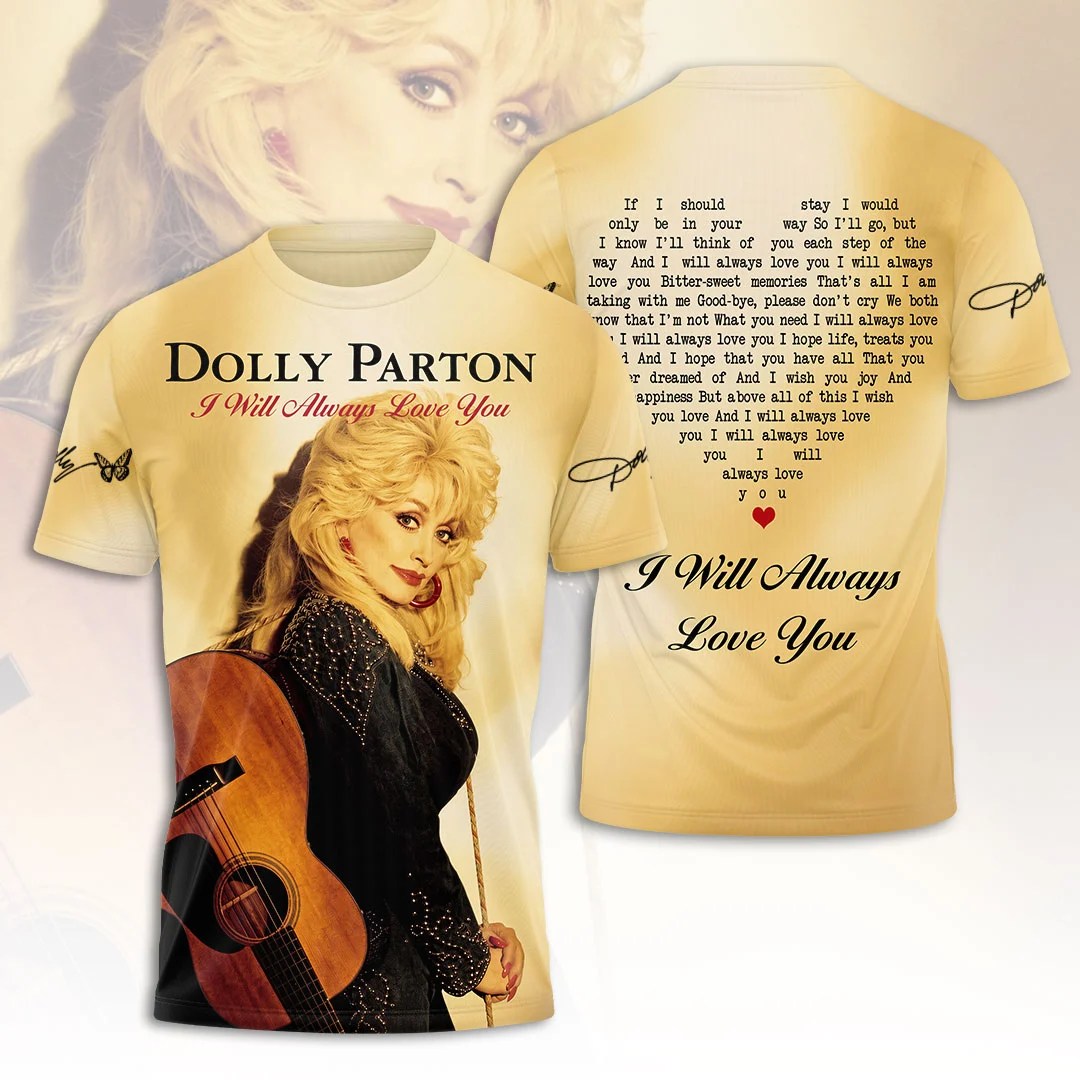 Dolly Parton 3D Apparel – HOATT20668