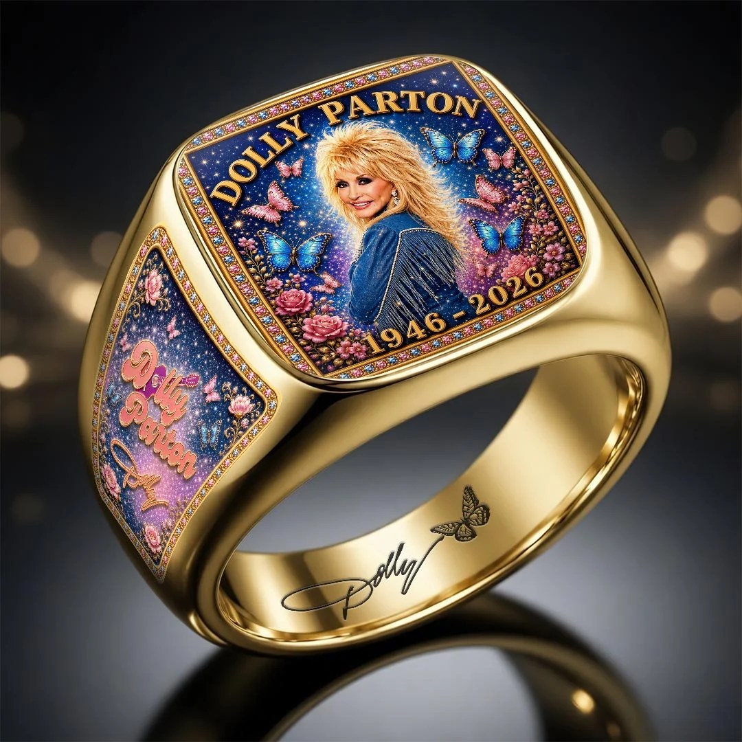 Dolly Parton 3D Engraved Ring – HOATT20728
