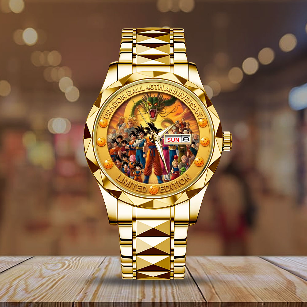 Dragon Ball 40th Anniversary Alloy Luxury Quartz Watch – TMTHU3782