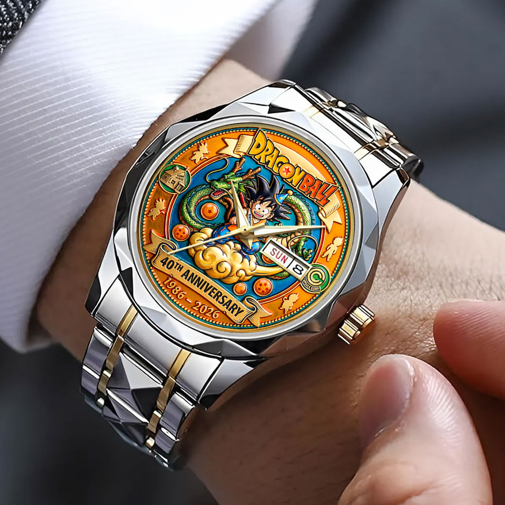 Dragon Ball 40th Anniversary Alloy Luxury Quartz Watch – HOATT15733