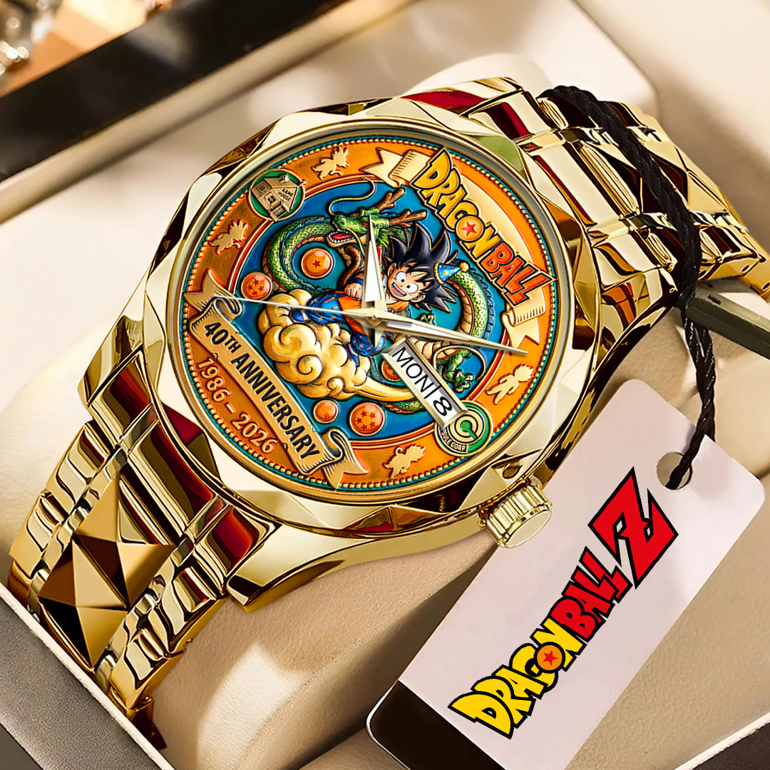 Dragon Ball 40th Anniversary Alloy Luxury Quartz Watch – HOATT15733