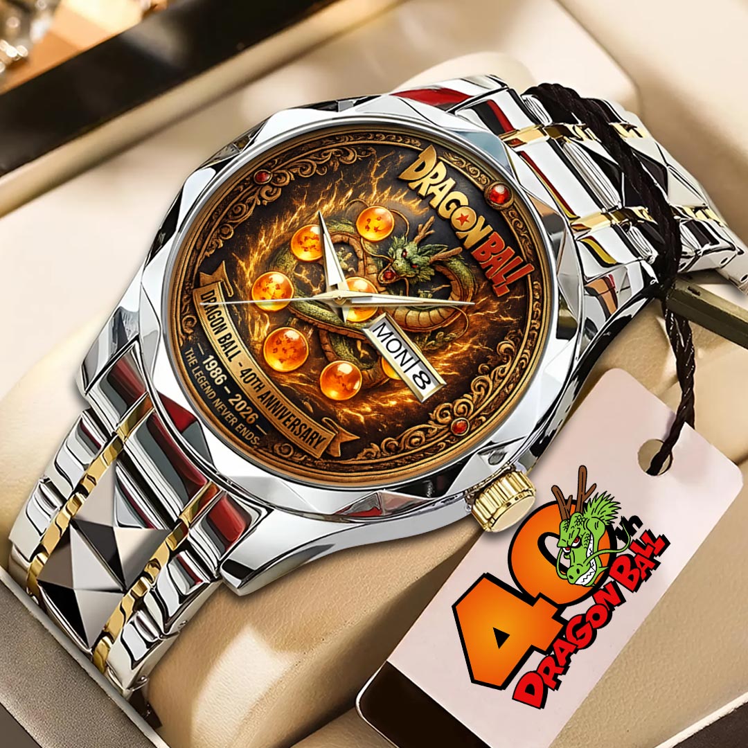 Dragon Ball 40th Anniversary Alloy Luxury Quartz Watch – HOATT16108