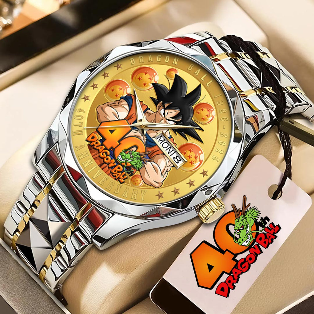 Dragon Ball 40th Anniversary Alloy Luxury Quartz Watch – HOATT16109