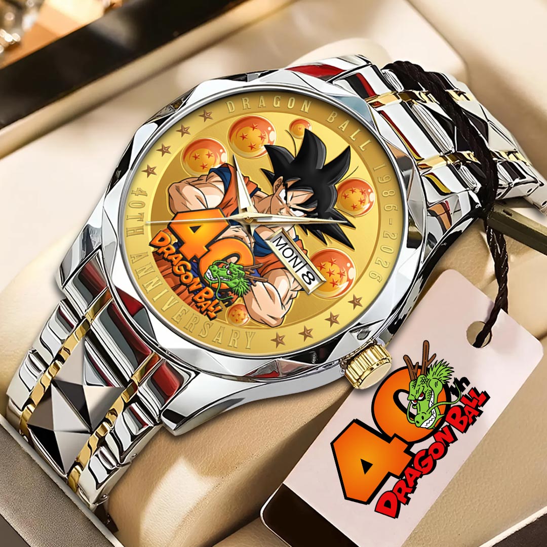 Dragon Ball 40th Anniversary Alloy Luxury Quartz Watch – HOATT16109