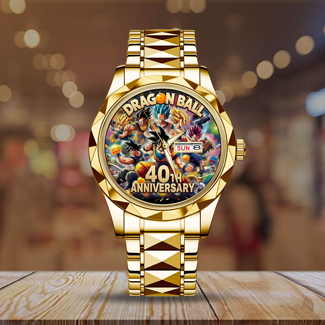 Dragon Ball 40th Anniversary Alloy Luxury Quartz Watch – TMTHU3553