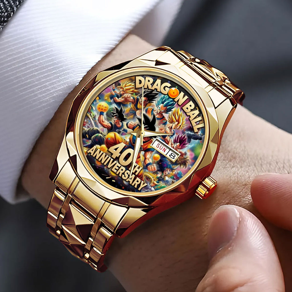 Dragon Ball 40th Anniversary Alloy Luxury Quartz Watch – TMTHU3553