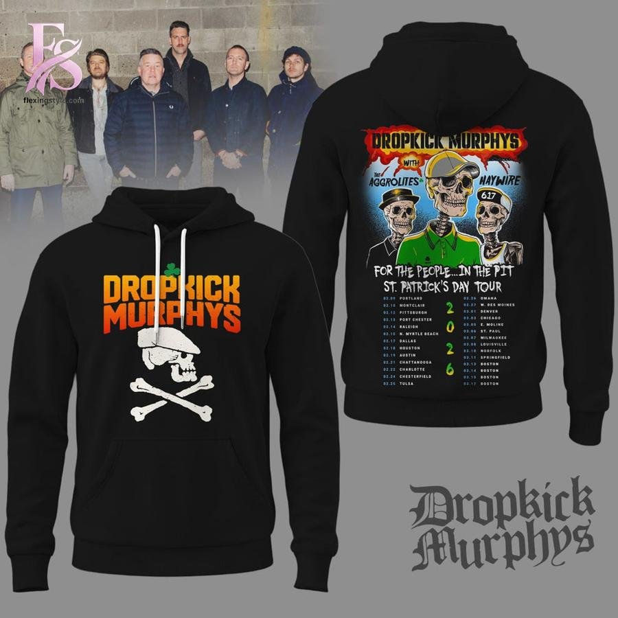 Dropkick Murphys For The People In The Pit Tour 2026 Shirt