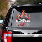 Ducati Lenovo Team x Marc Márquez 2025 World Champion 3D Car Sticker – HOATT13657