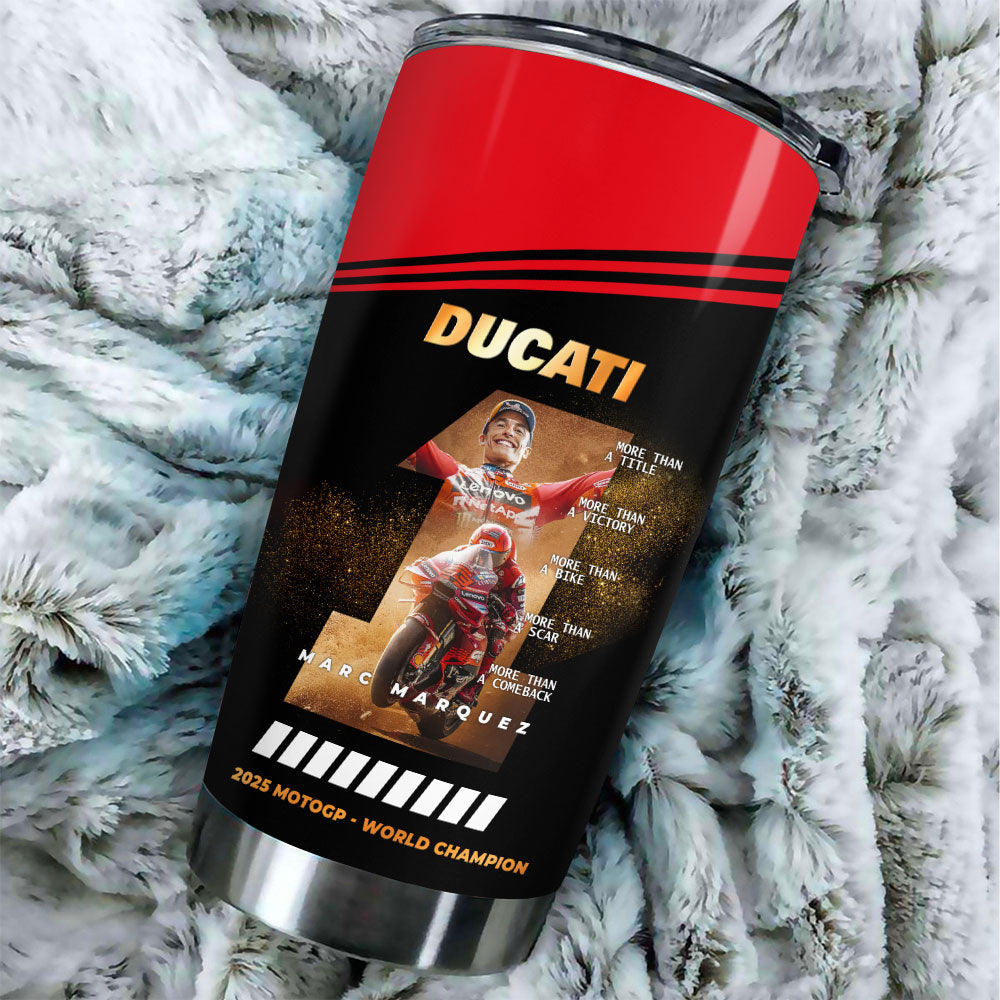 Ducati Lenovo Team x Marc Márquez 2025 World Champion Tumbler Cup – HOATT13493