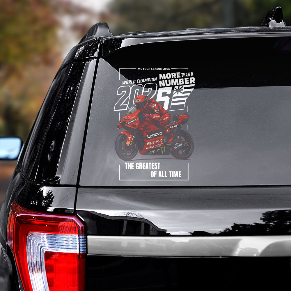 Ducati Lenovo Team x Marc Márquez 3D Car Sticker – TANTN17136