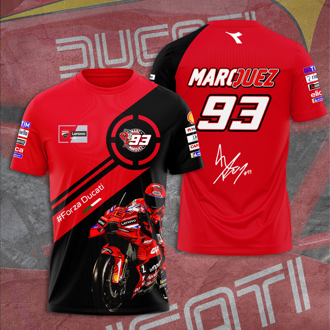 Ducati Lenovo Team x Marc Marquez 3D Apparel – TANTN 11602