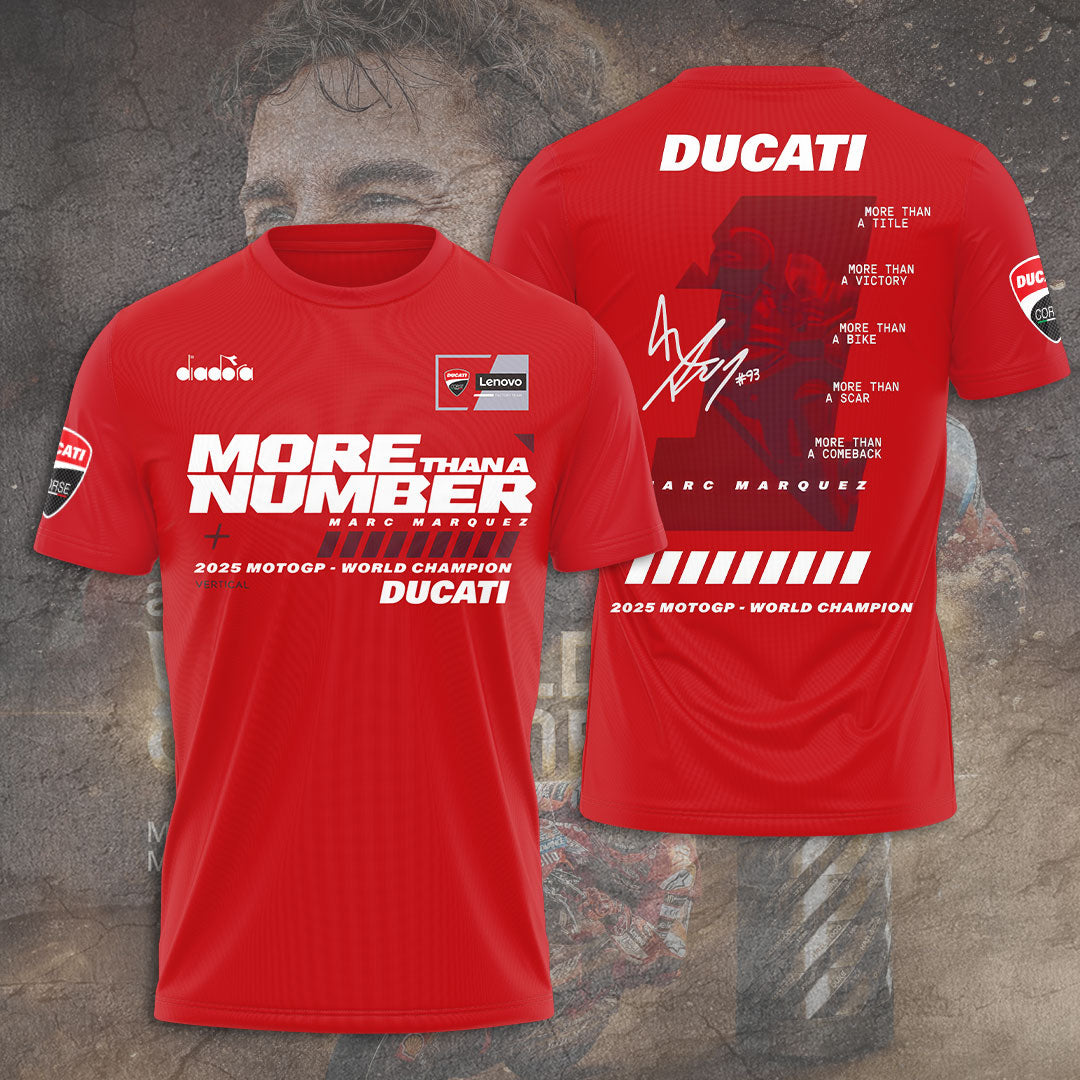 Ducati Lenovo Team x Marc Marquez 3D Apparel – TANTN16925