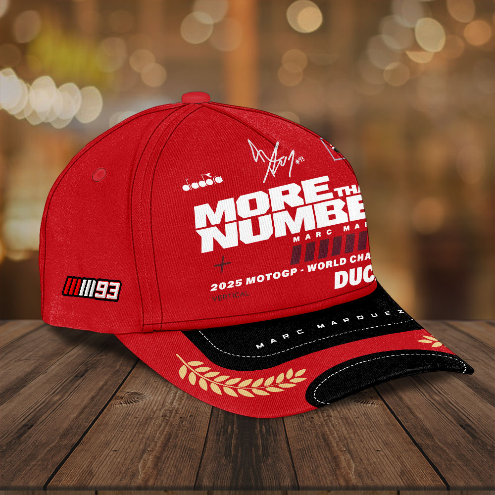 Ducati Lenovo Team x Marc Márquez 2025 Classic Cap – TANTN17033
