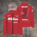 Ducati Lenovo Team x Marc Márquez 3D Stand Collar Puffer Jacket – TANTN16963