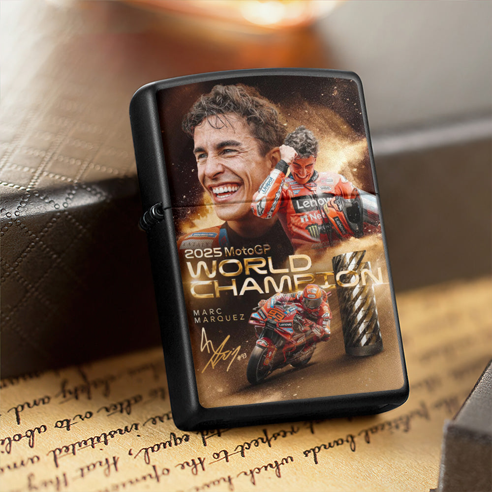 Ducati Lenovo Team x Marc Márquez Zippo Lighter Case (No Insert) – TANTN16965