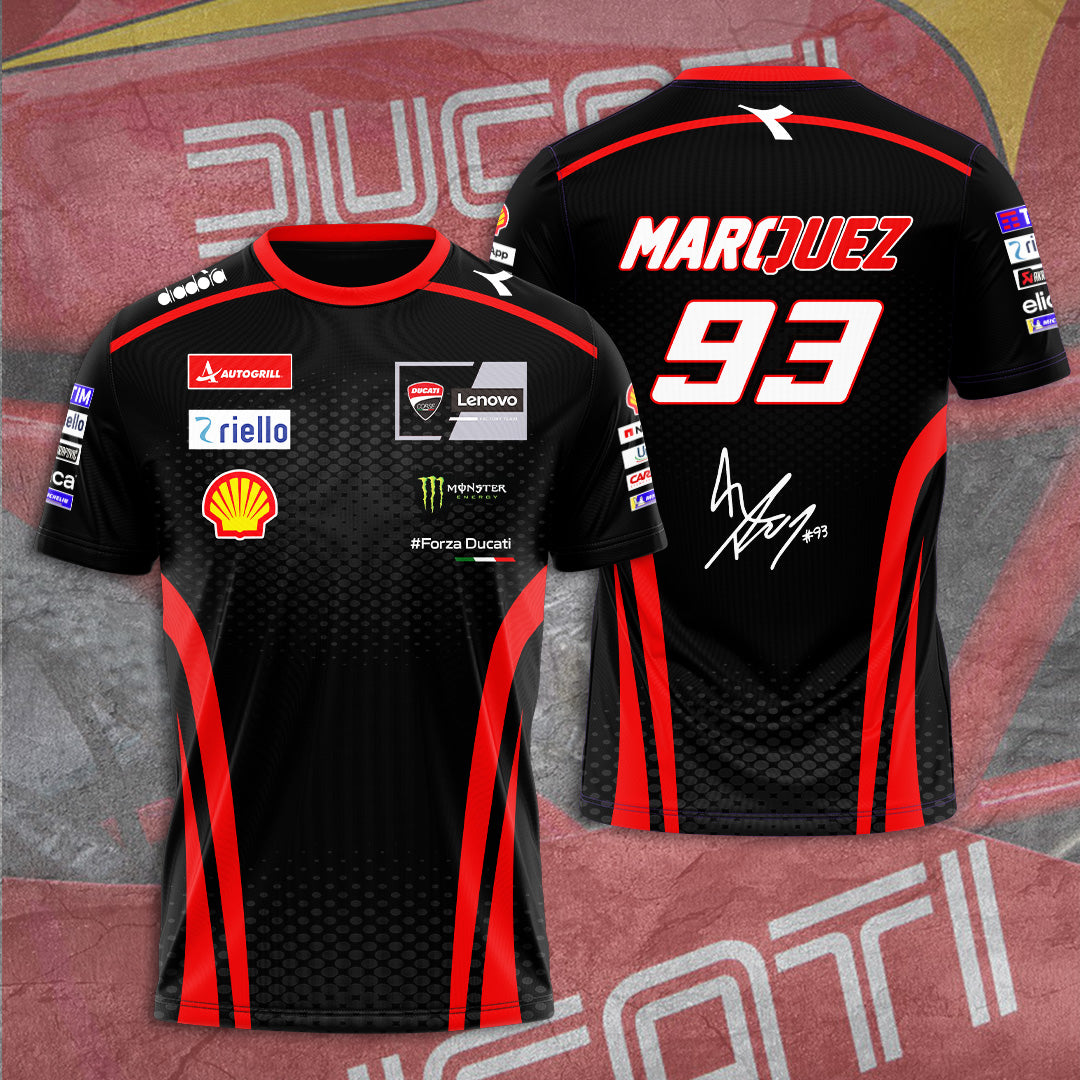 Ducati Lenovo Team x Marc Marquez 3D Apparel – TANTN 11366