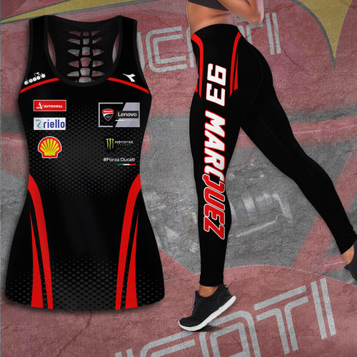 Ducati Lenovo Team x Marc Márquez Hollow Tank Top Leggings – TANTN 11593