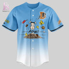 Durham Bulls Snoopy Peanuts Custom Jersey