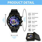 Elvis Presley Black Stainless Steel Watch – GNE 752