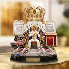 Elvis Presley Custom Shape Acrylic Plaque – TMTHU7256