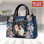 Personalized Elvis Presley Leather Handbag – TMTHU582