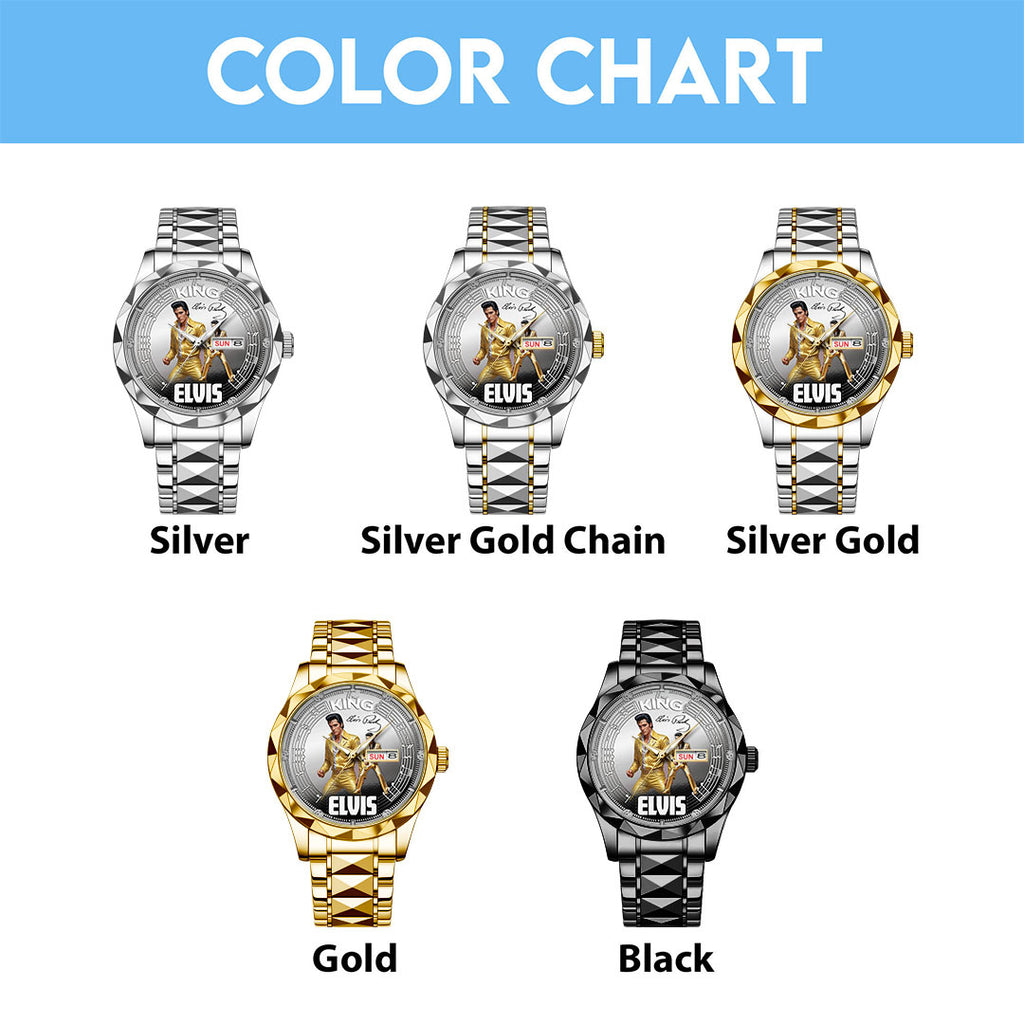 Elvis Presley Alloy Luxury Quartz Watch – TMTHU719