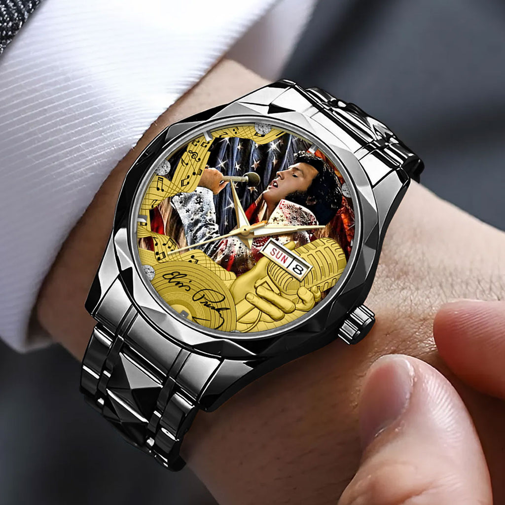 Elvis Presley Alloy Luxury Quartz Watch – TMTHU720