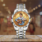 Elvis Presley Alloy Luxury Quartz Watch – TMTHU2745