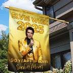 Elvis Presley Double-side Garden Flag – TMTHU 152