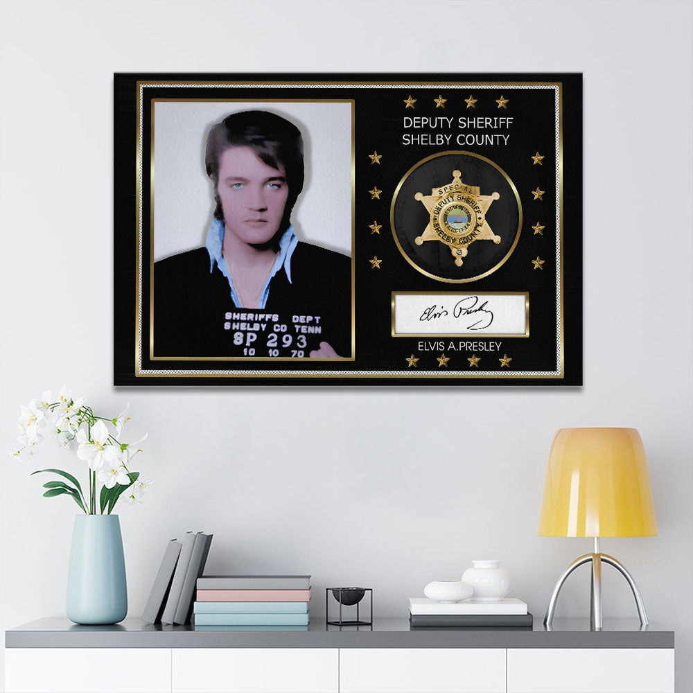 Elvis Presley Rectangle Canvas With Inner Frame – TMTHU1071