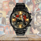 Elvis Presley Black Stainless Steel Watch – MAITM 7283