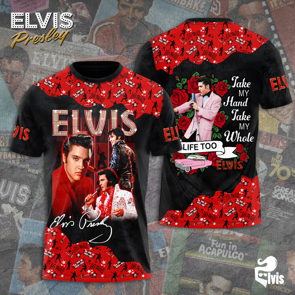 Elvis Presley 3D Sleeveless Down Jacket – TANTN 9235