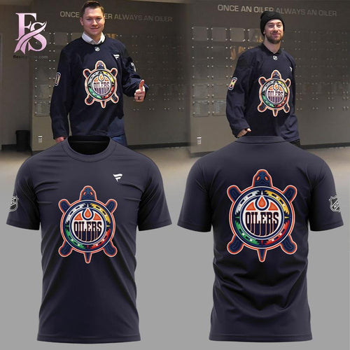 Edmonton Oilers Our Turtle Island Shirt At The Annual Indigenous Peoples Festival Shirt