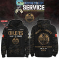 Edmonton Oilers Salute To Service Veterans Day Hoodie Shirt