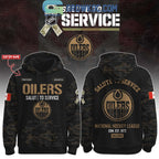 Edmonton Oilers Salute To Service Veterans Day Hoodie Shirt