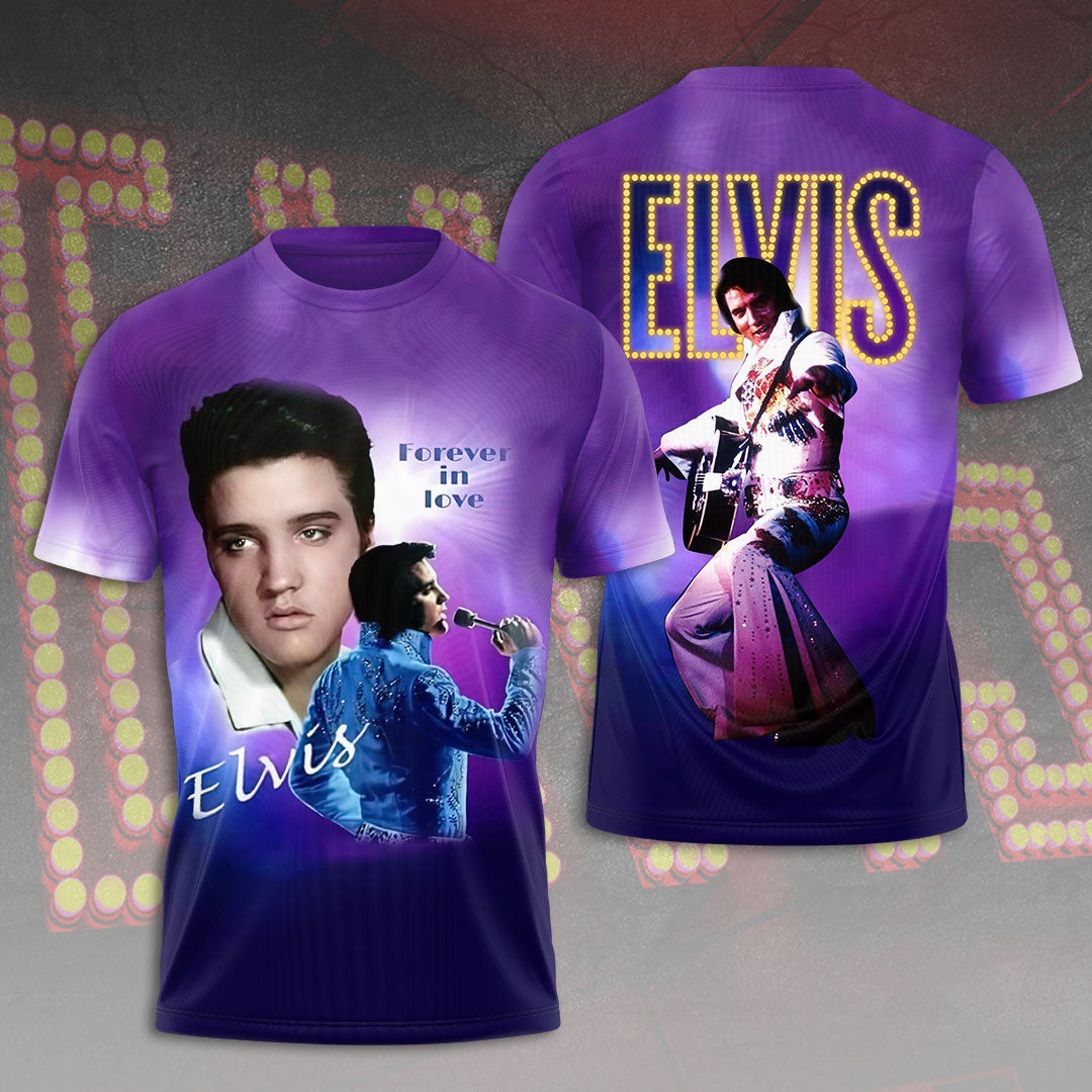 Elvis Presley Round Neck Raglan Sleeve Sweatshirt – HOATT 7104