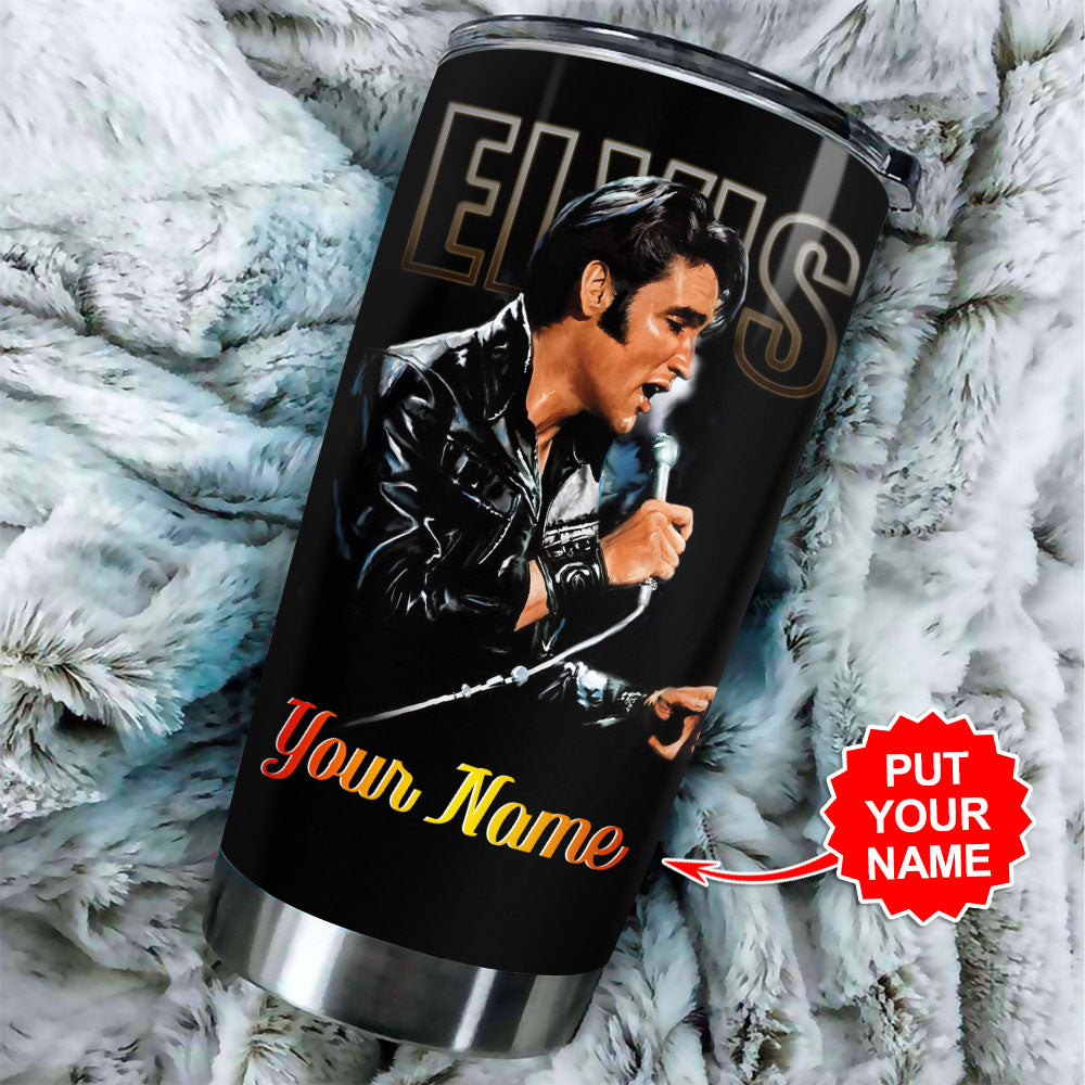 Personalized Elvis Presley Tumbler Cup – VANDH 519