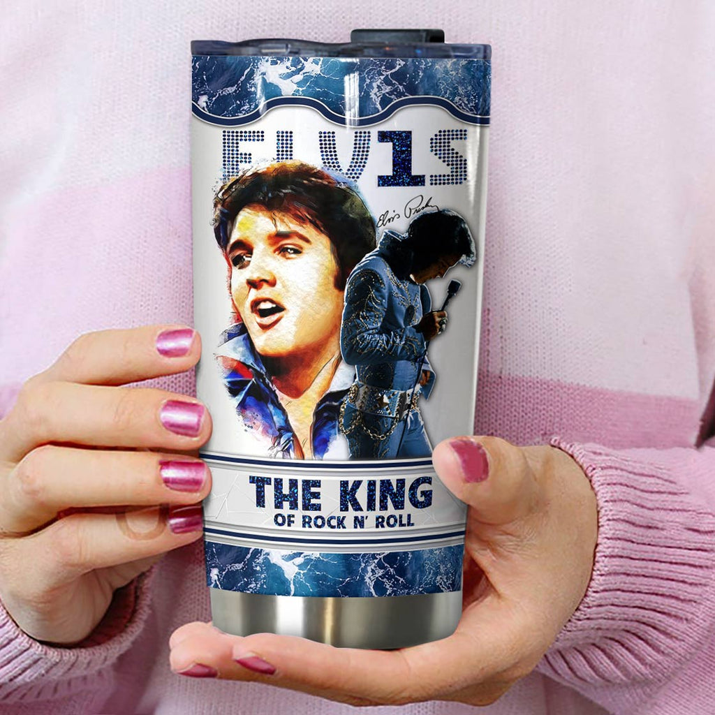 Personalized Elvis Presley Tumbler Cup – VANDH 188