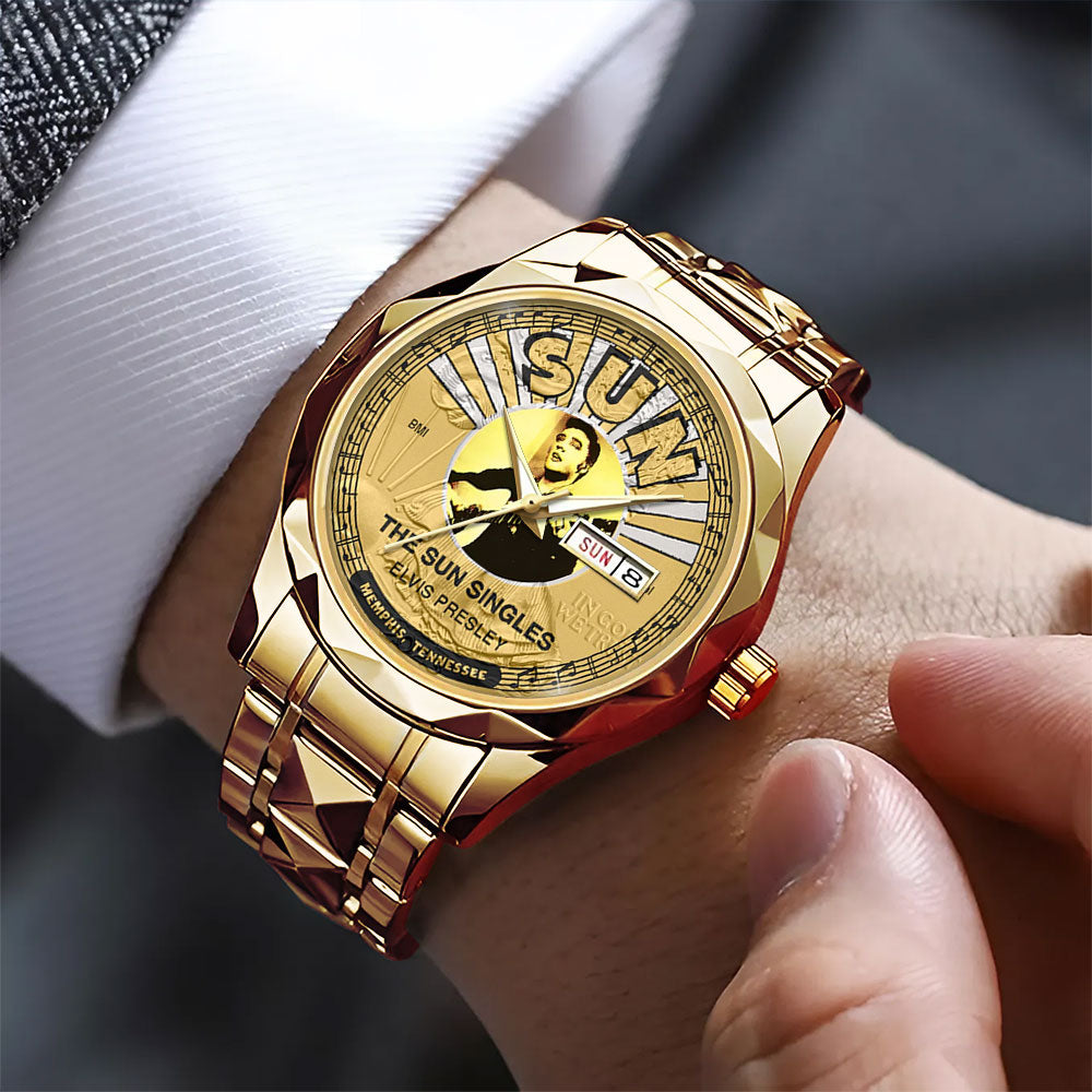 Elvis Presley Alloy Luxury Quartz Watch – MAITM12731