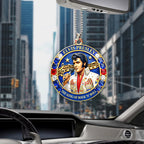 Elvis Presley Custom shape 2-sided Acrylic Car Ornament – HOATT16837