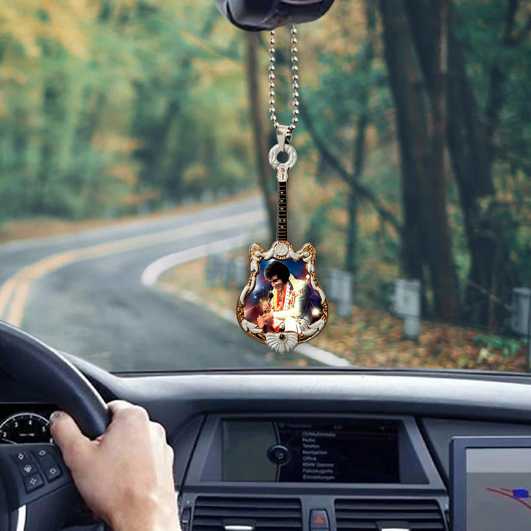Elvis Presley Custom shape 2-sided Acrylic Car Ornament – HOATT20579